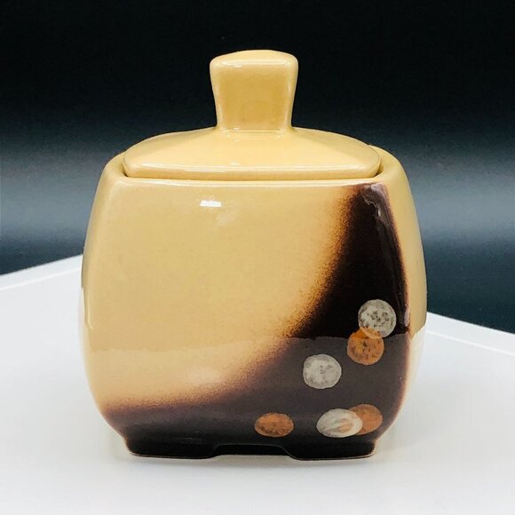 60s Beauceware Sugar Bowl Ceramique de Beauce Astral Series by Philippe Lambert - Picture 2 of 10